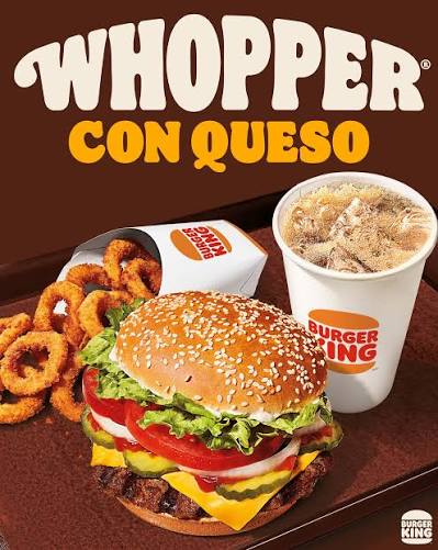 Whopper con Queso
